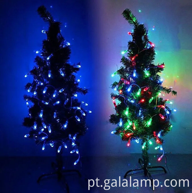 Luzes de corda de pixels à prova d'água para decoração ao ar livre